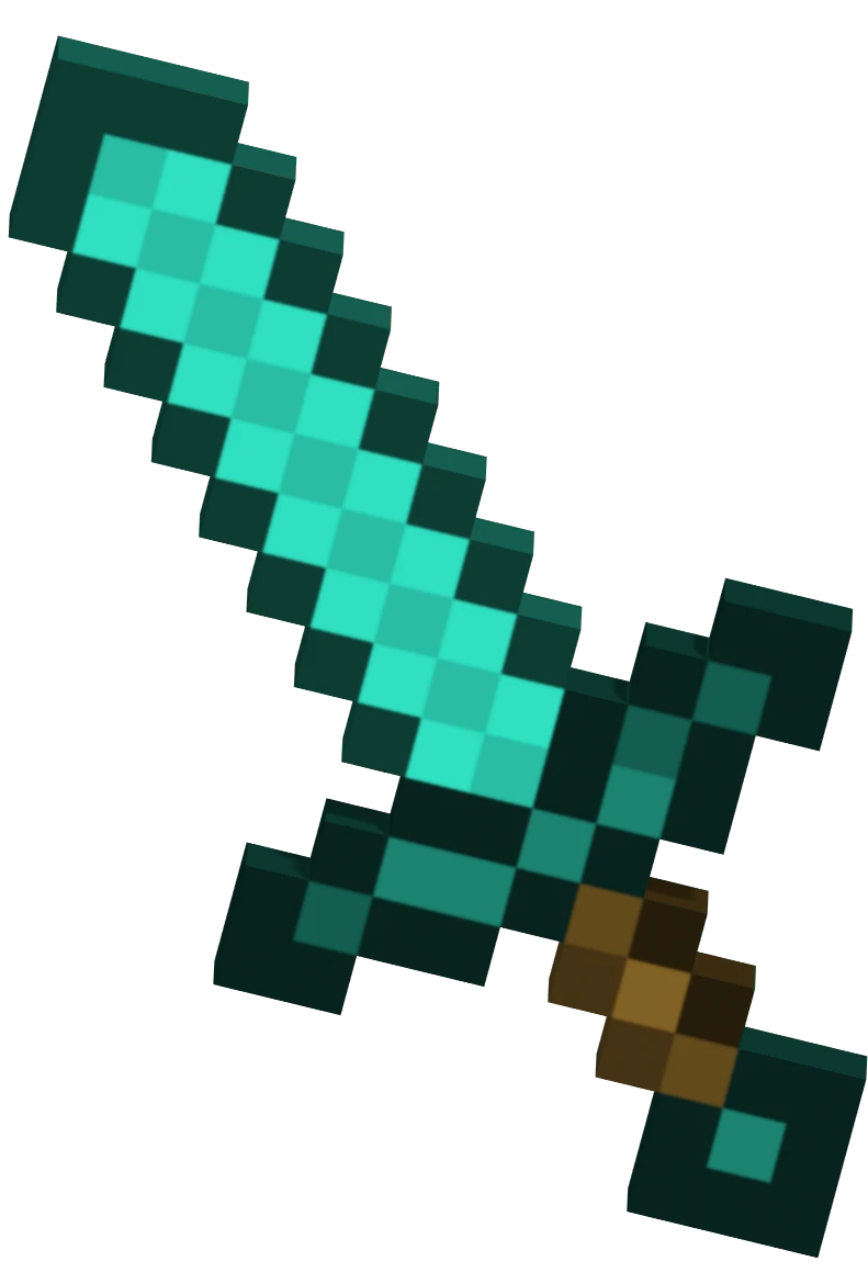 MineX Legendary Sword - Tradeable Minecraft Item on Solana